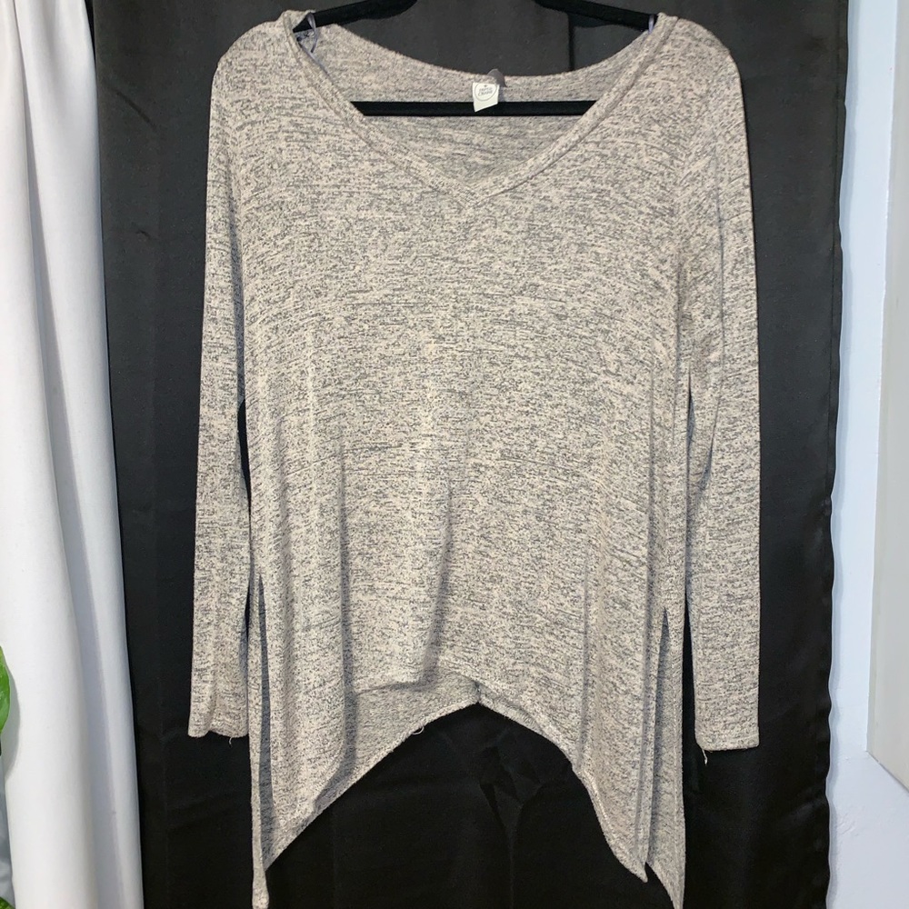 Gray sweater